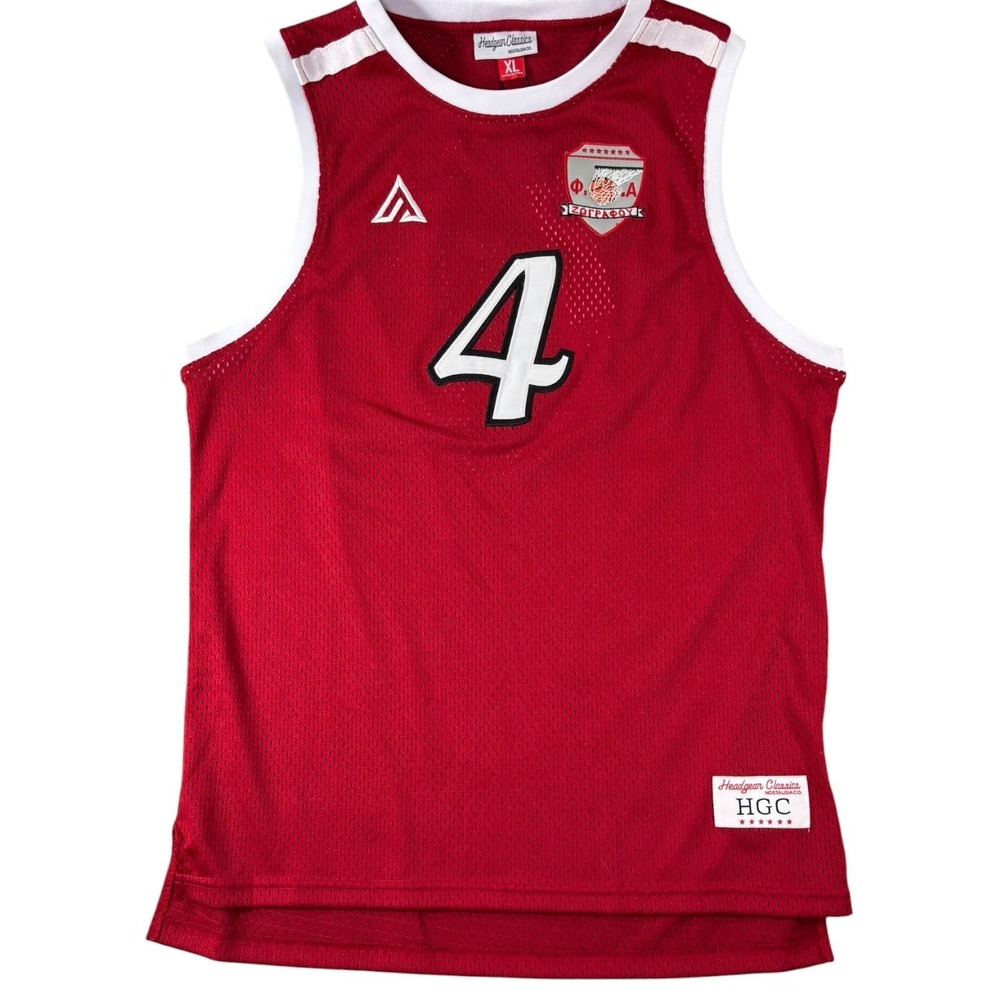 Filathlitikos B.C. Jersey Youth XL Red Headgear Classics Giannis Antetokounmpo